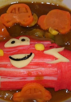 マックイーン？面影なし↓↓カレー-レシピのメイン写真