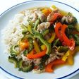 ゴーヤの即席おこげ中華丼
