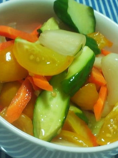 簡単♪1:1★余った野菜でサワー漬★-レシピのメイン写真