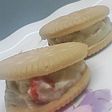 全卵で簡単☆いちごミルクのカスタード