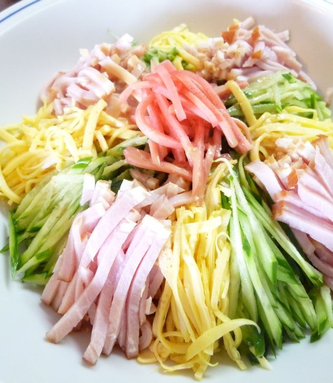我が家の冷やし中華(*^▽^*)-レシピのメイン写真