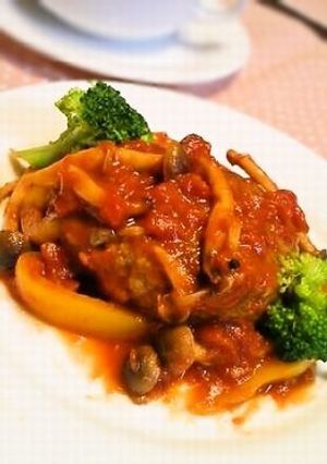 我が家の煮込みハンバーグ-レシピのメイン写真