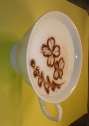 カフェラテ（モカ）-レシピのメイン写真
