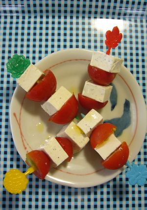 ペッパーチーズのピンチョス-レシピのメイン写真