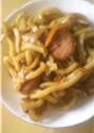 めんつゆで焼うどん-レシピのメイン写真
