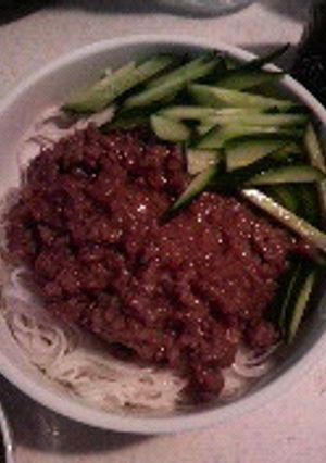とっても簡単!肉みそ麺-レシピのメイン写真