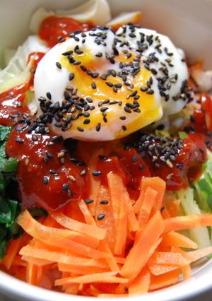 野菜ビビンバ風どんぶり-レシピのメイン写真