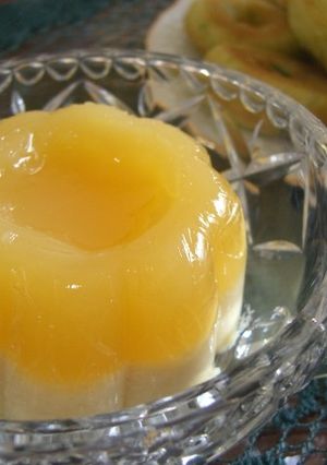 夏の一皿★オレンジの2層ムース&ゼリー-レシピのメイン写真