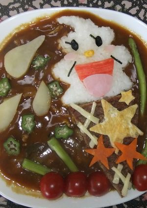 ◎◎ソフトクリームデコカレー◎◎-レシピのメイン写真