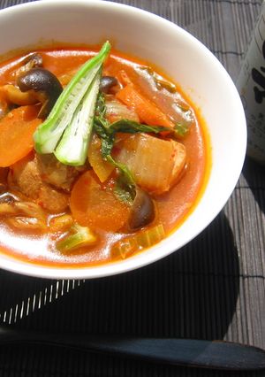 キムチ!?レッド!?スープカレー-レシピのメイン写真