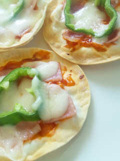 餃子の皮ピザ-レシピのメイン写真