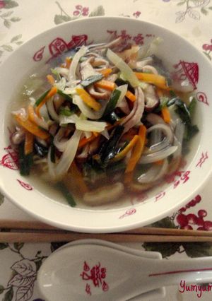 野菜炒めラーメン-レシピのメイン写真