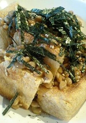 栃尾の油揚げ☆納豆&卵のぶっかけ-レシピのメイン写真