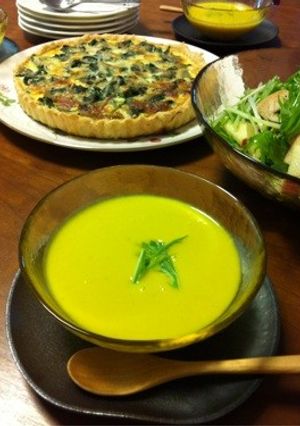 かぼちゃの冷製スープ-レシピのメイン写真