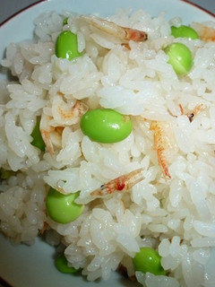桜えびと枝豆のごはん-レシピのメイン写真