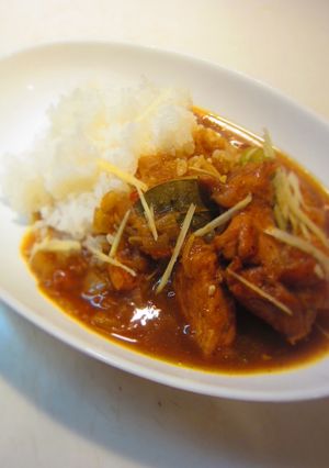チキンとオクラの＊ちょい梅＊カレー-レシピのメイン写真