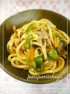 テキトーでも大丈夫‼うちの焼きうどん♥-レシピのメイン写真
