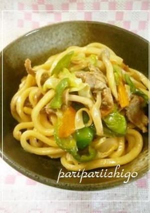テキトーでも大丈夫‼うちの焼きうどん♥-レシピのメイン写真