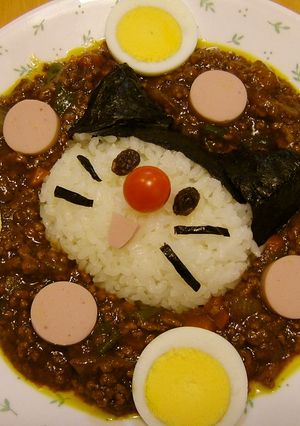 ☆のりまきねこちゃんのデコカレー☆-レシピのメイン写真