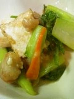 厚揚げと鶏肉の味噌炒め-レシピのメイン写真
