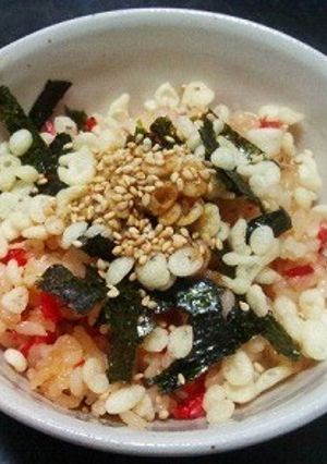 【めんつゆでコク旨☆桜えびゴマのり丼】-レシピのメイン写真