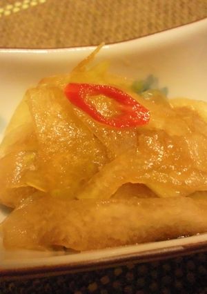 【即席、茹でない！】冬瓜の中華風サラダ-レシピのメイン写真