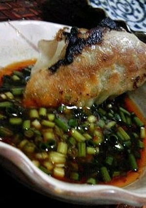 暑いからこそ！餃子の豆板醤タレ-レシピのメイン写真