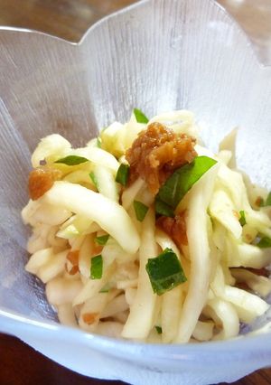 かぶの梅酢漬け小鉢(*^▽^*)-レシピのメイン写真
