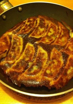 あなた！羽根付き餃子は楽に作れるのよ！-レシピのメイン写真