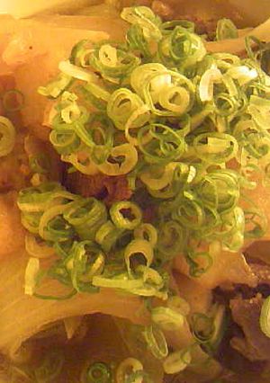 牛薄切り肉と玉葱とがんものめんつゆ煮-レシピのメイン写真