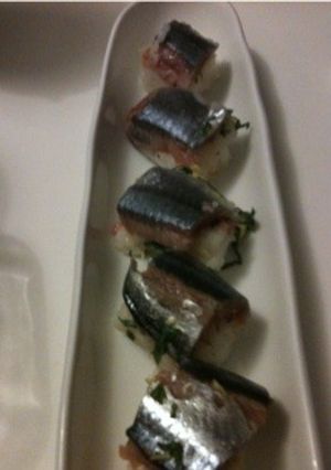 秋刀魚のお寿司-レシピのメイン写真