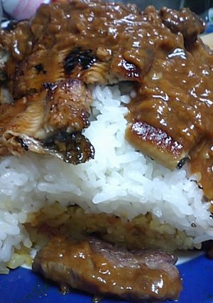 うなぎと焼肉のスタミナカレー-レシピのメイン写真