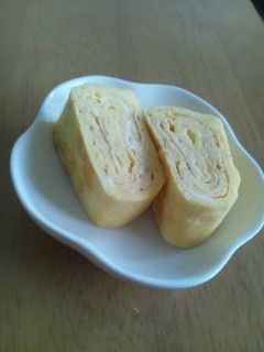 簡単ふわふわの厚焼き玉子♪-レシピのメイン写真