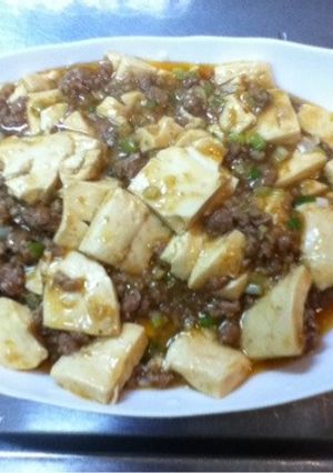 簡単すぎ！粉山椒で本格中華！麻婆豆腐-レシピのメイン写真
