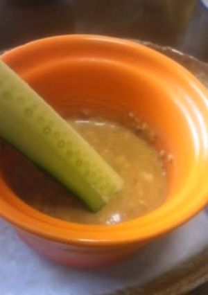 野菜に〜クリチ・焼肉のたれディップ-レシピのメイン写真