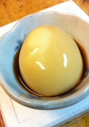 半熟卵の味玉( ´▽｀)めんつゆで簡単！-レシピのメイン写真