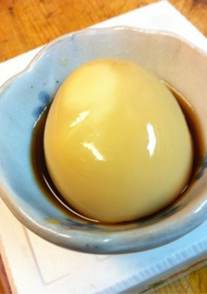 半熟卵の味玉( ´▽｀)めんつゆで簡単！-レシピのメイン写真