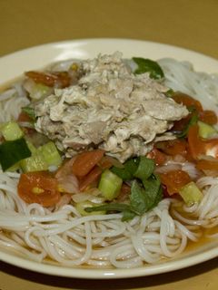 柚子胡椒味☆ツナトマぶっかけそうめん-レシピのメイン写真