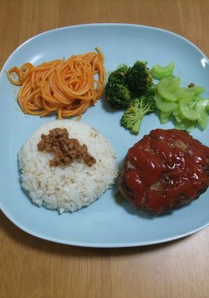 おなかいっぱいワンプレートランチ！！-レシピのメイン写真