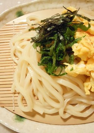 簡単★時短　大豆でうどんの冷うどん-レシピのメイン写真