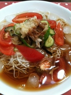 一人用 そうめんレシピ-レシピのメイン写真