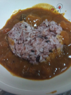 ♪子供が作る○黒米のカレー♪-レシピのメイン写真