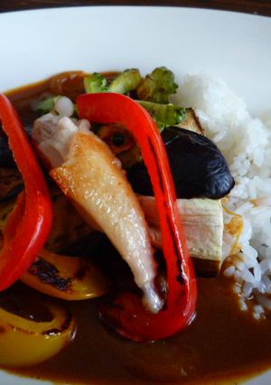 夏野菜のカレーライス-レシピのメイン写真