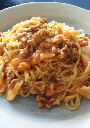 ちょいピリ辛のあんかけやきそば-レシピのメイン写真