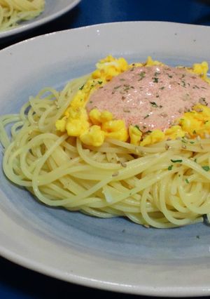 明太子の冷製パスタ-レシピのメイン写真