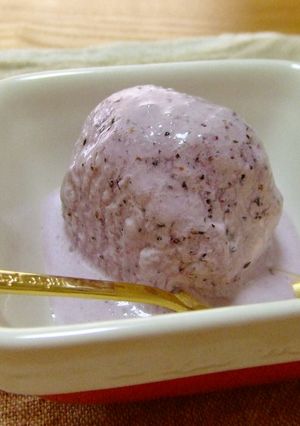 美味しっ★ブルーベリーとクリチのアイス-レシピのメイン写真