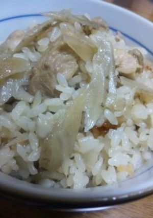 鶏ごぼう御飯-レシピのメイン写真