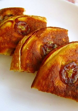 バナナホットケーキ-レシピのメイン写真
