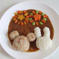 รูปของ デコカレー♪夏の想い出”花火☆”　