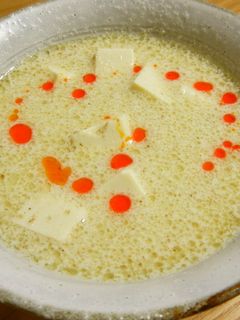 豆腐の豆乳スープ✿-レシピのメイン写真